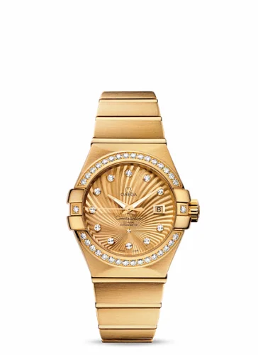 Omega Constellation Co-Axial 31 Yellow Gold / Diamond / Champagne Supernova 123.55.31.20.58.001 (12355312058001)